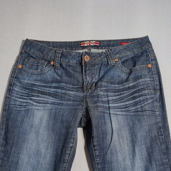 Makers of True Originals Jeans Bootcut women's size 32 dark washed ink blue - Picture 2 of 13
